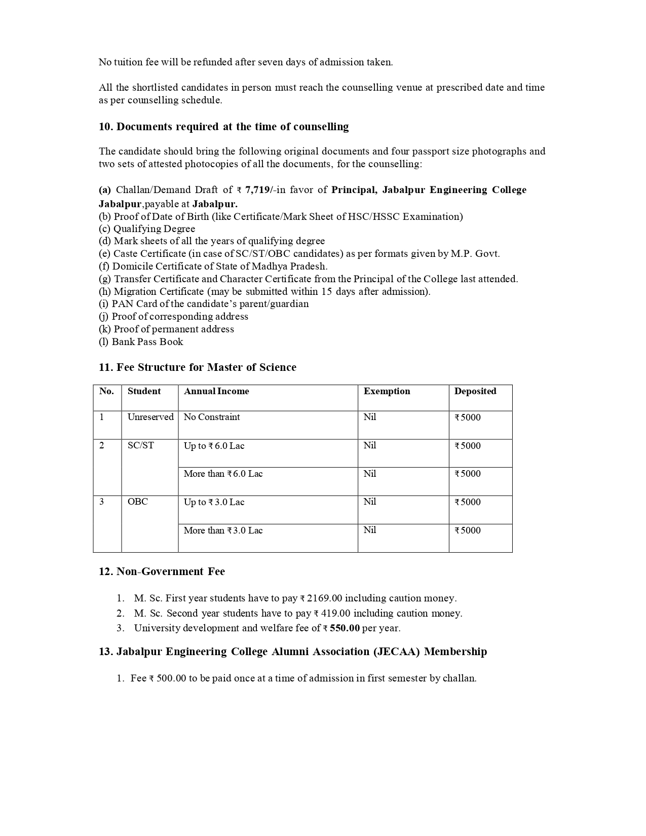 Notification for Admission in M.Sc. Applied Physics pages to jpg 00051