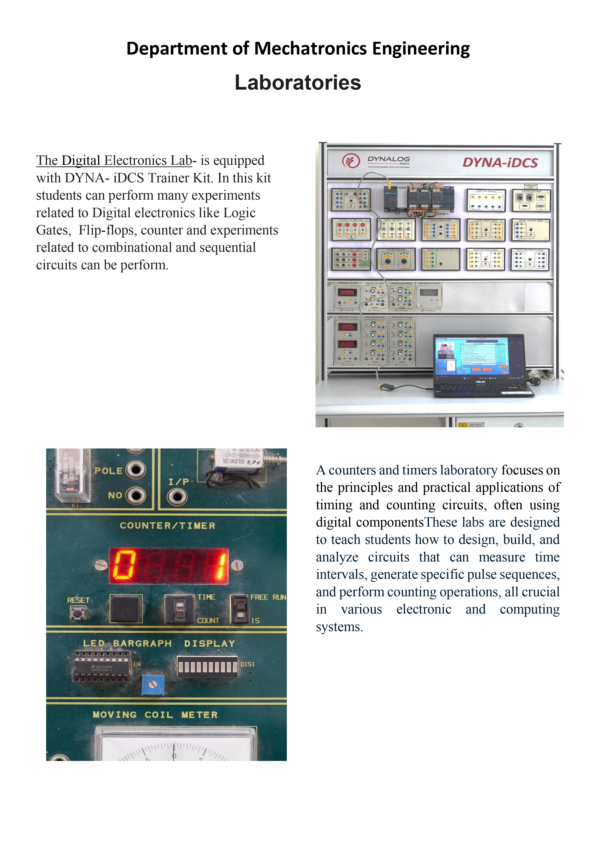 Sensor &  Instrumentation Lab